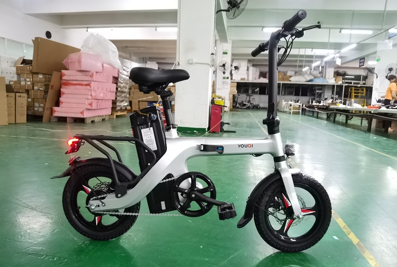 镁合金锂电自行车