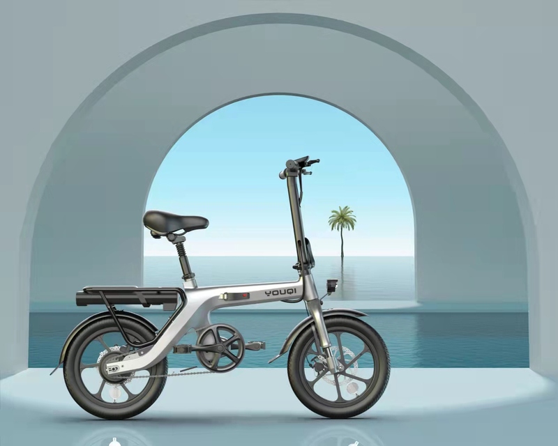 镁合金锂电自行车