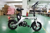 镁合金锂电自行车